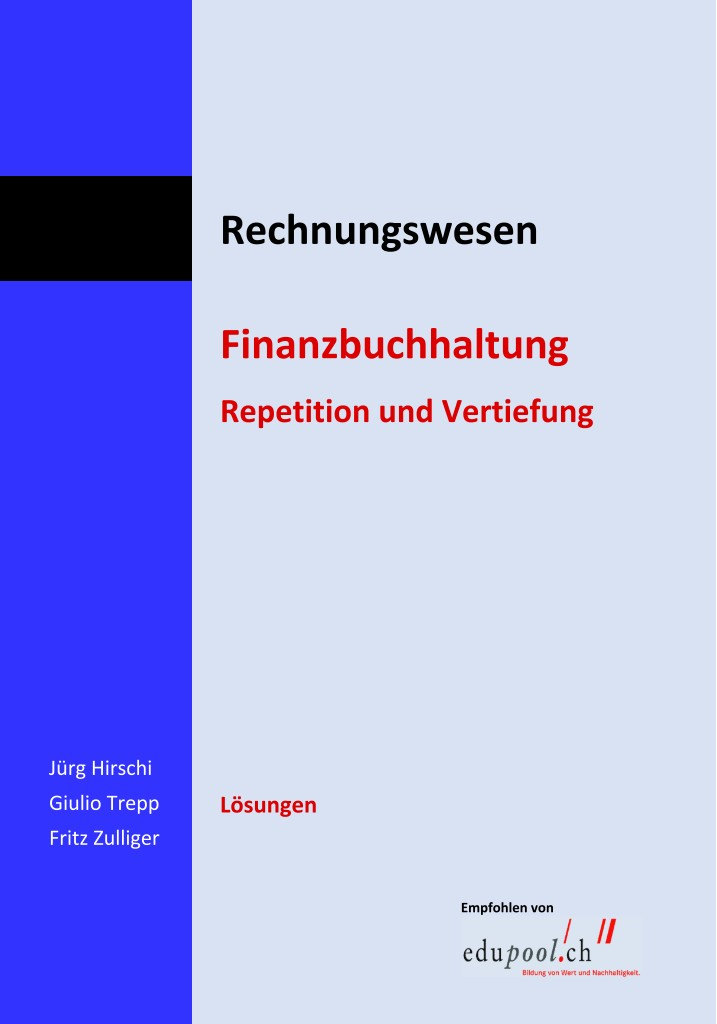 Buchcover: Finanzbuchhaltung Lösungen